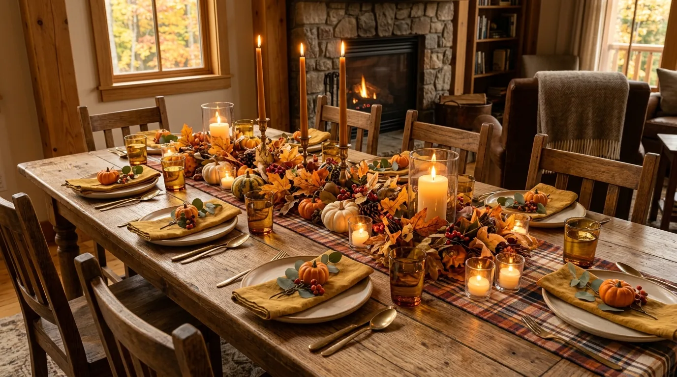 14 Warm Fall Table Decor Ideas for Autumn Seasonal Style